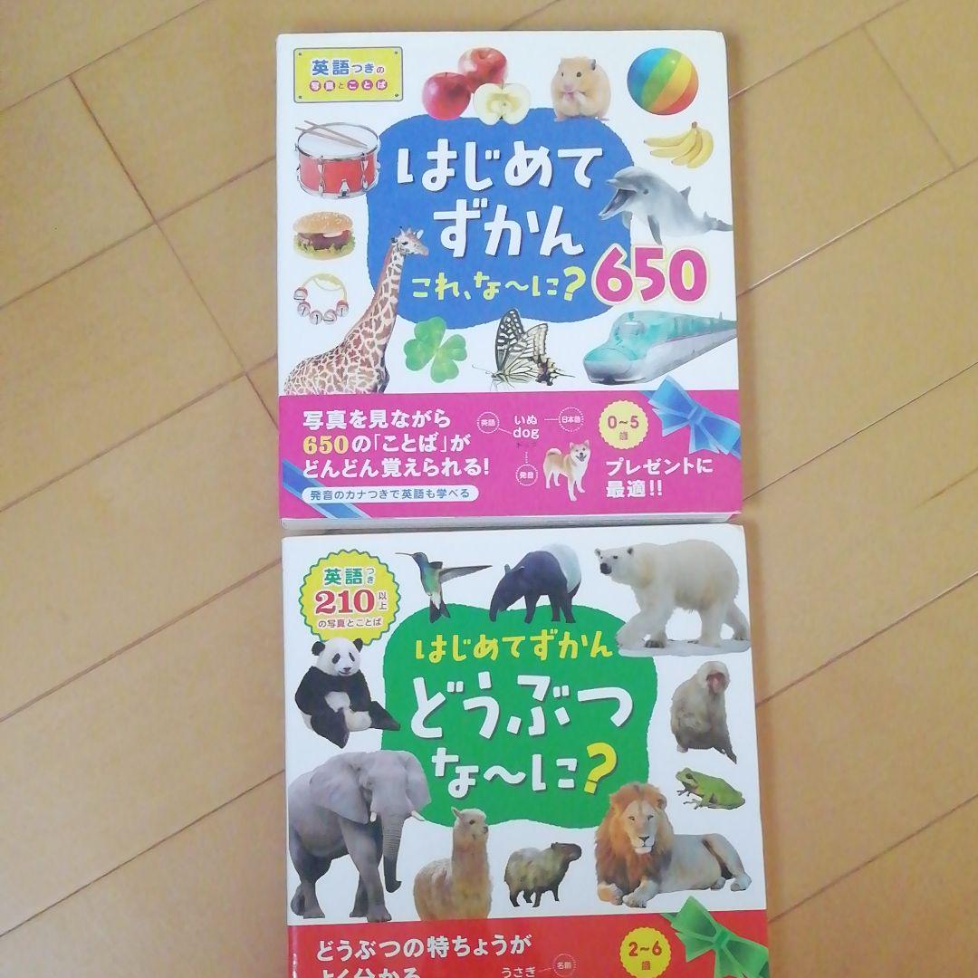 はじめてずかん 2冊セット メルカリ