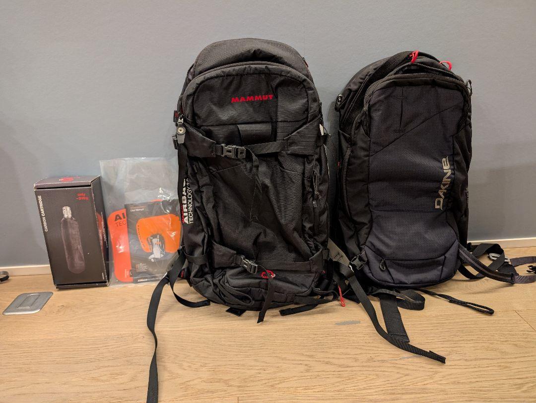 Mammut Dakine 雪崩エアバッグセット airbag - メルカリ