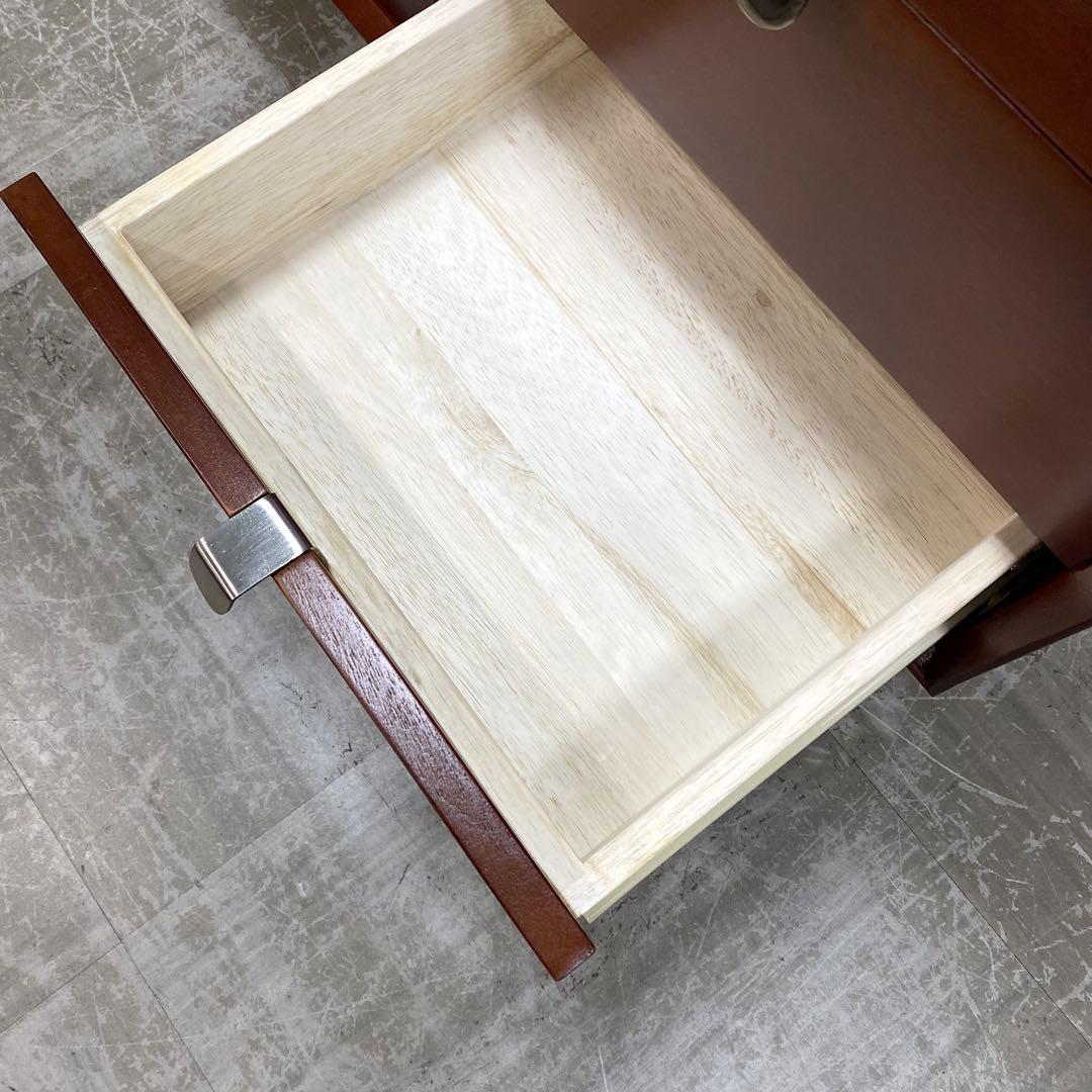 訳あり アウトレット展示品 DENコーポレーション キャビネット マホガニー 5