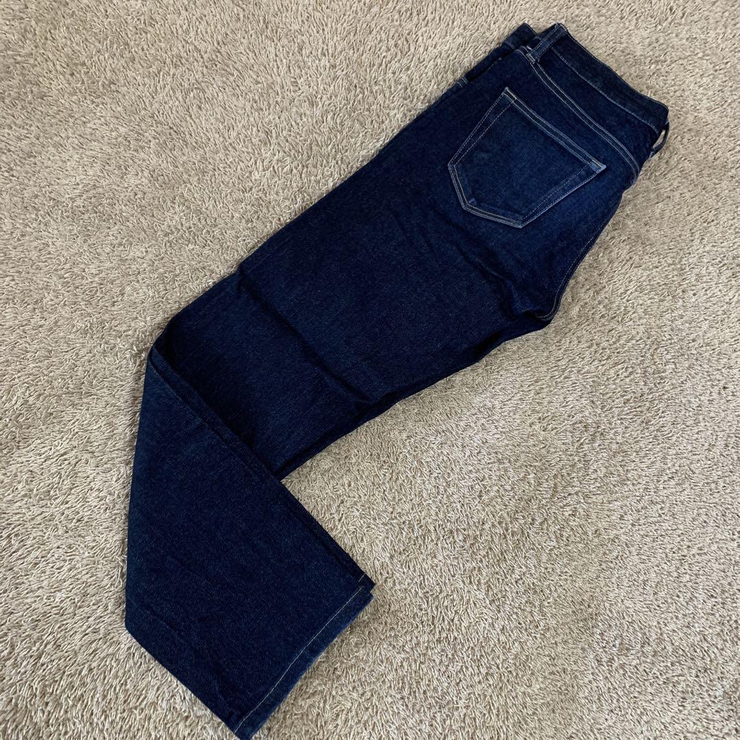 送料込 美品☆ユニクロ セルビッジ スリムフィット ストレッチ