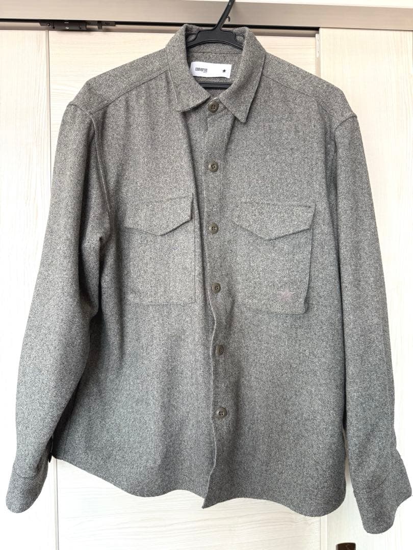 converse tokyo コンバーストウキョウ CPOシャツ 長袖シャツL CONVERSE TOKYO