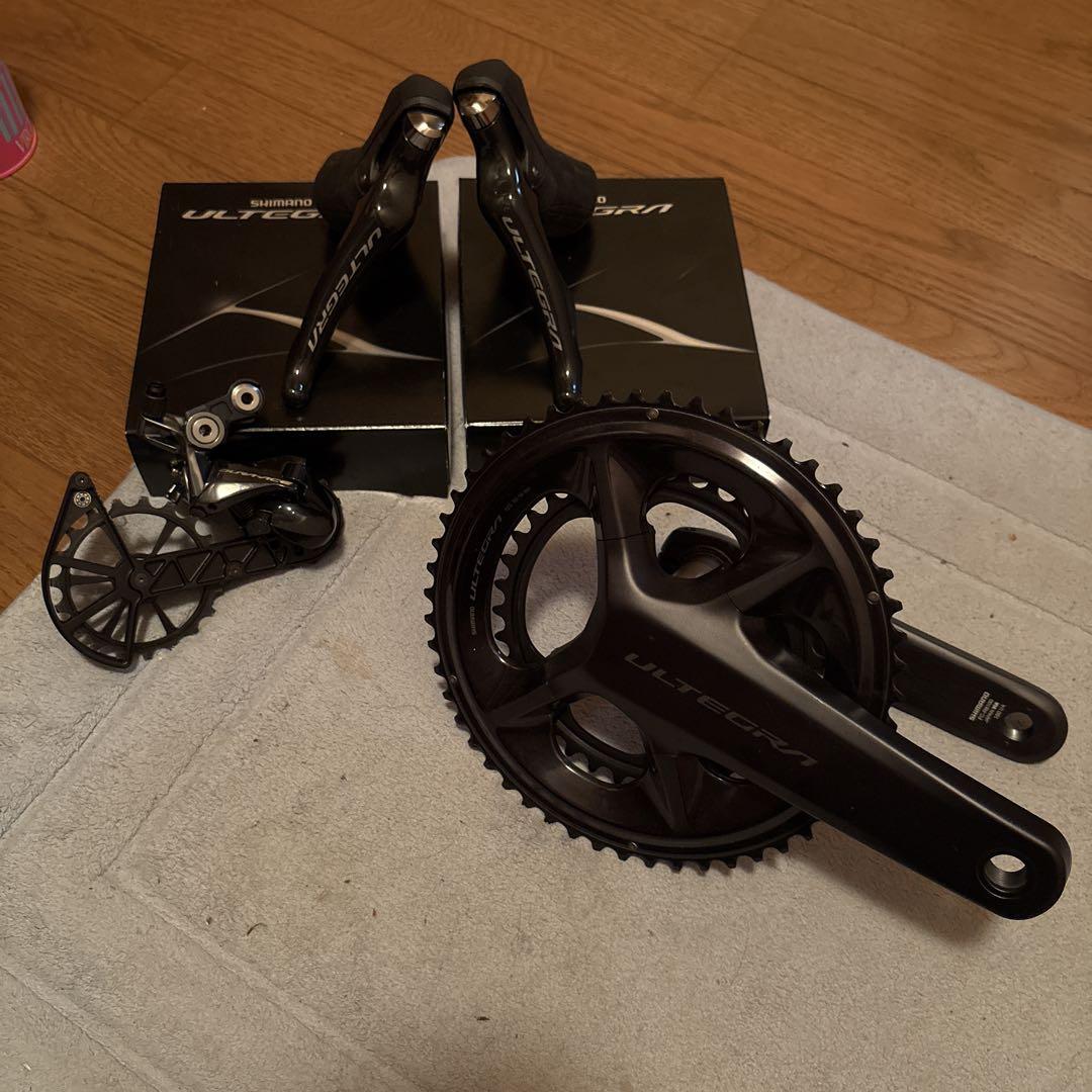 SHIMANO ULTEGRA デュラエース　クランクRD、STIレバーセット