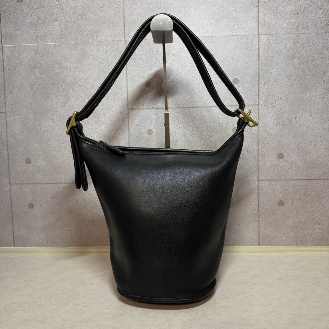 オールドコーチ ショルダーバッグ バケツ型 グラブタンレザー 9953