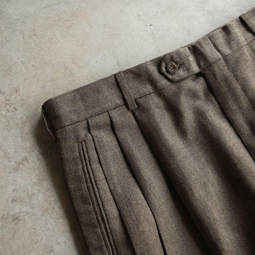 90s SLATES スレイツ リーバイス ツータック スラックスW34 L29