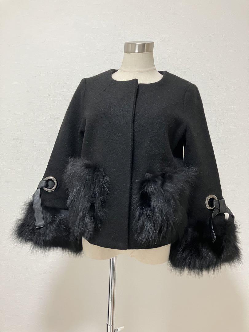 FENNEL✨フェンネル　フォックスファー　コート　ショートコート
