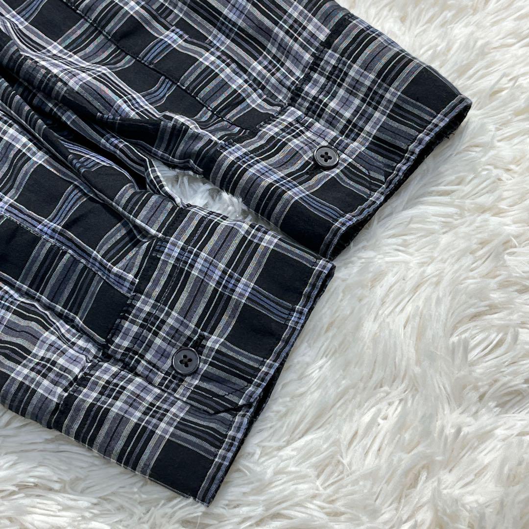 Spick&Span 24SS シアーチェック2wayシャツ