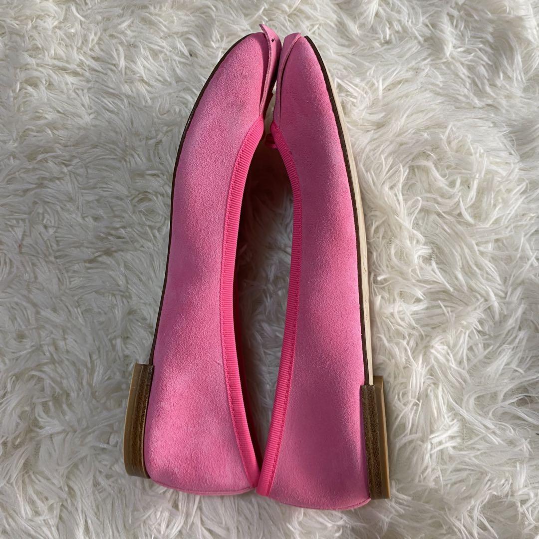 repetto レペット　フラットシューズ　DANSE！　ピンク　スエード