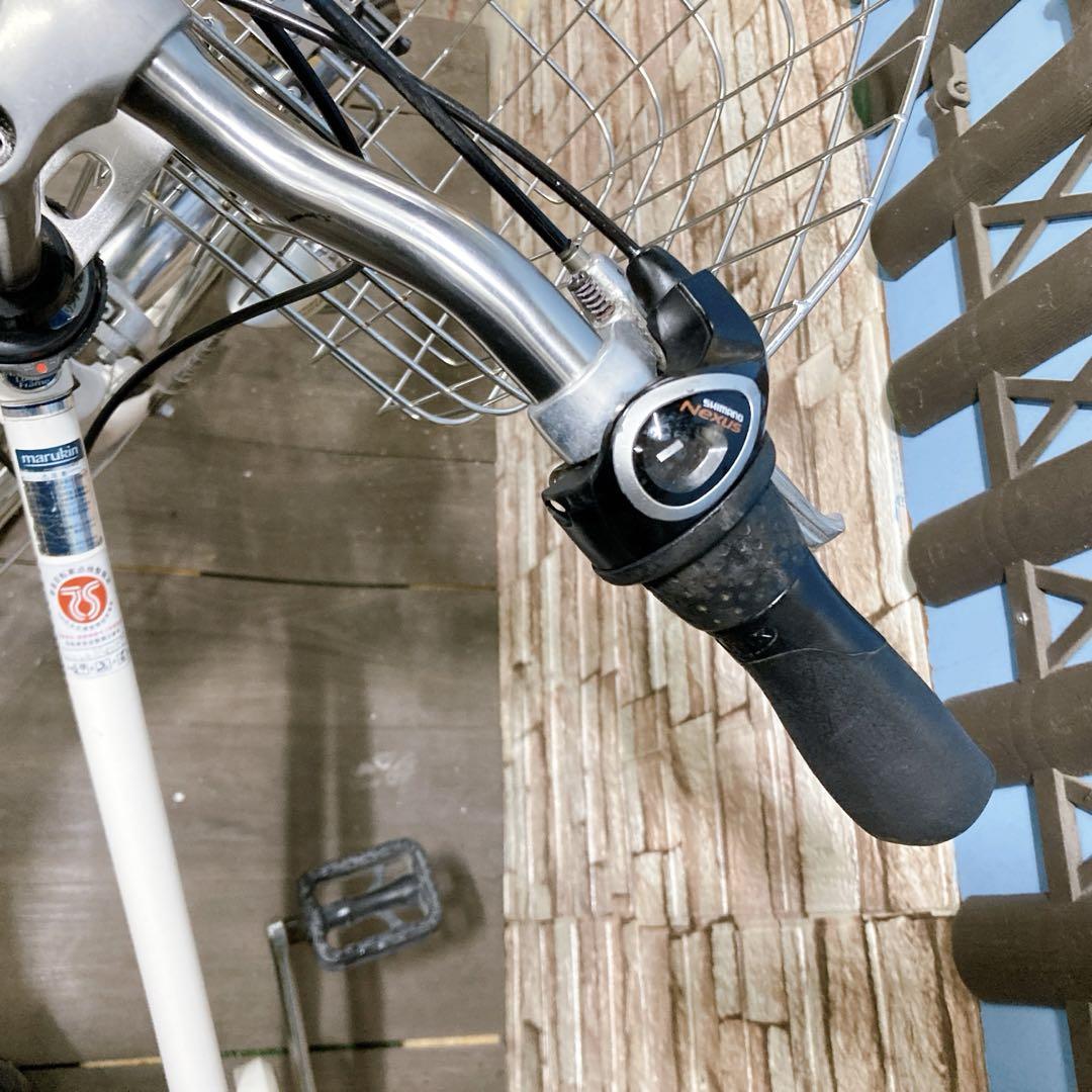 Cエリア価格　シティ車　LIBRAS ホワイト　27インチ　変速付き