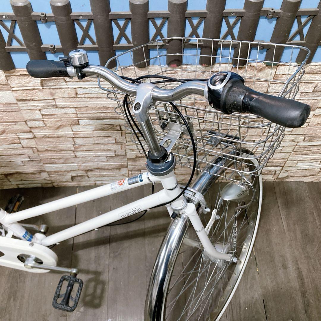 Cエリア価格　シティ車　LIBRAS ホワイト　27インチ　変速付き