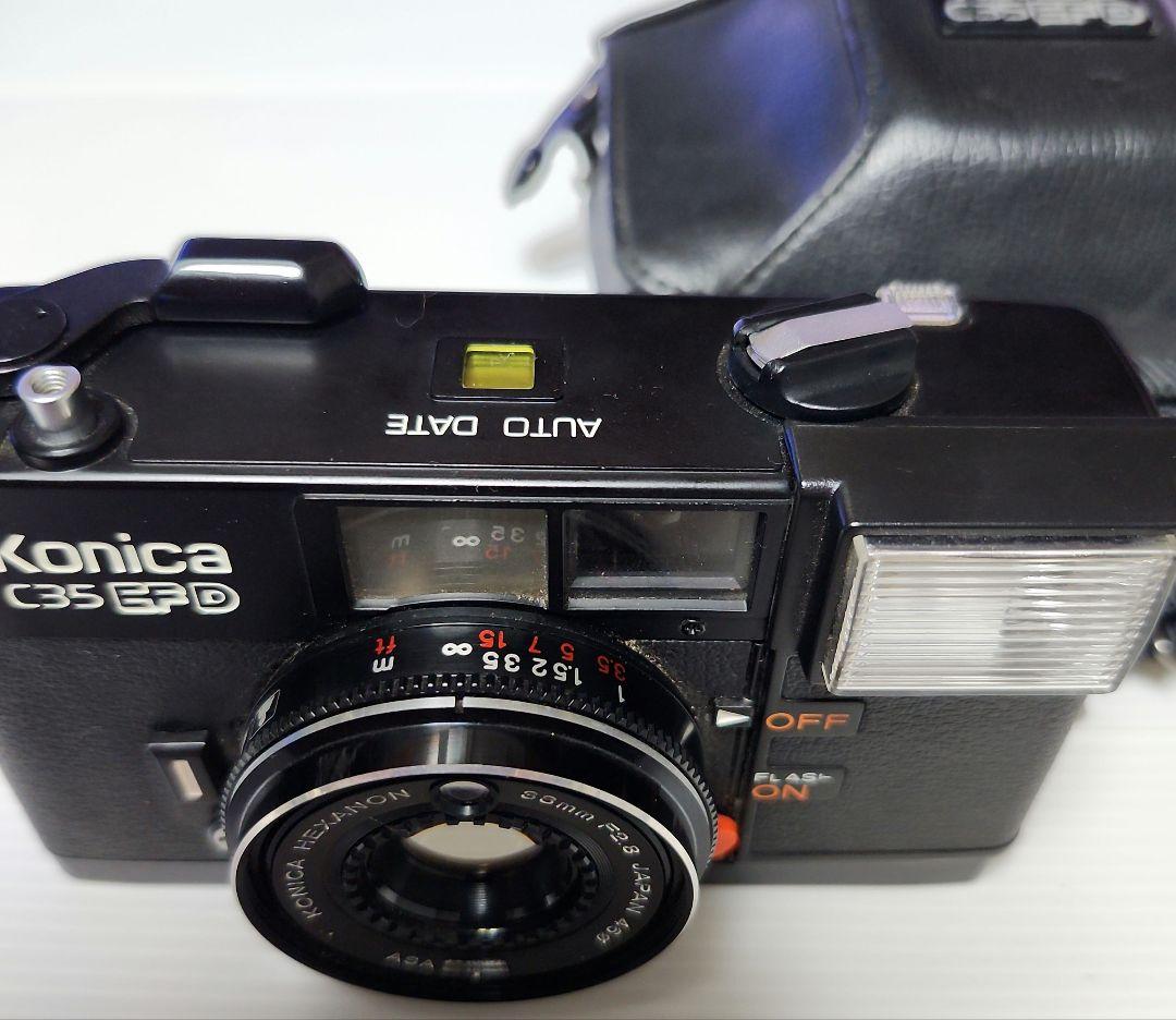 Konica C35 EF D コンパクトカメラ【ジャンク】 - メルカリ
