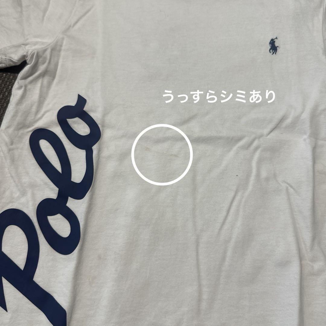 ポロラルフローレン Tシャツ 120サイズ ホワイト - メルカリ