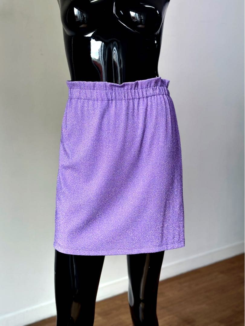 メーカー再生品】 新品未使用 ラメスカート タイト イタリアインポート