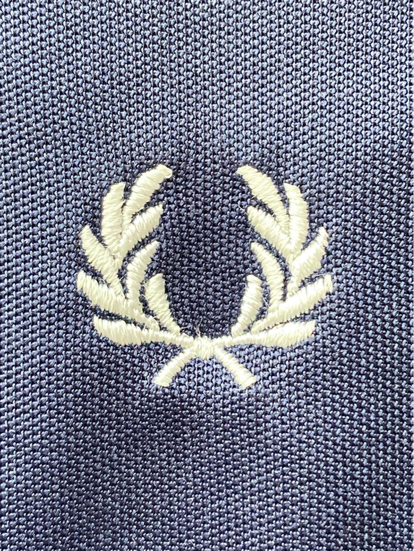 FRED PERRY フレッドペリー トラックジャケットM ポルトガル製 ネイビー ジャージ 古着 ビンテージ