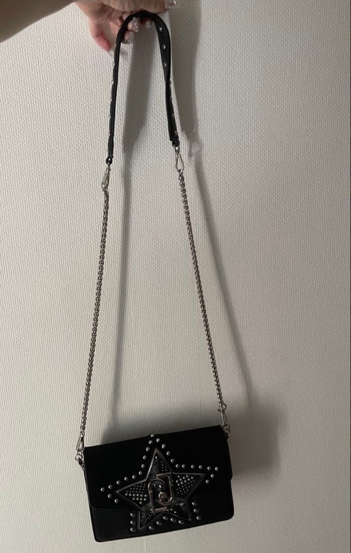 Liu Jo 星形スタッズ ブラックバッグ