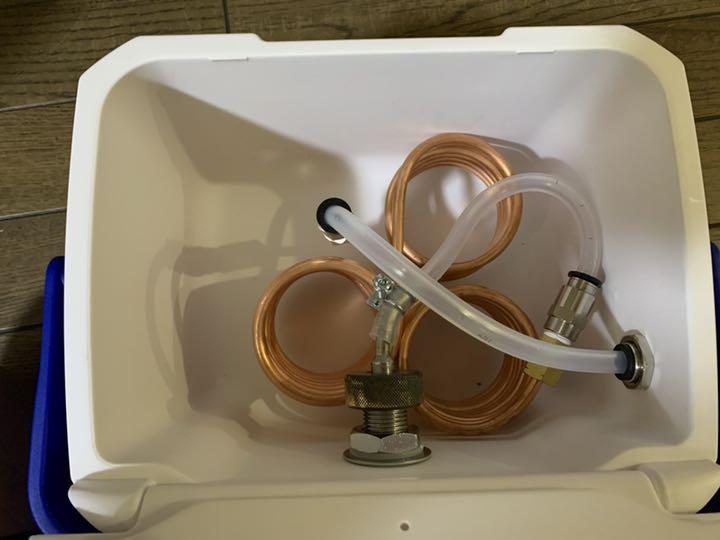 氷冷式ビールサーバー 【動作確認済】重量:3.8kg(電源不要)(小型)(