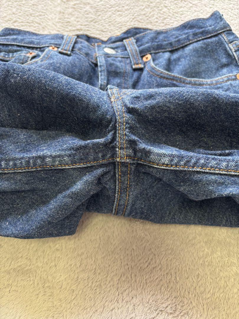 Levi's 501xx USA製 赤文字 W28 555 バレンシア　濃紺