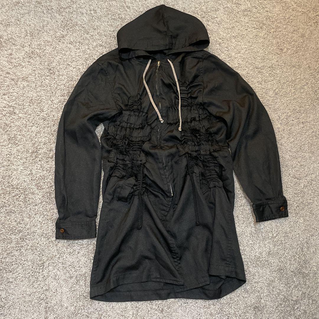 最終値下げ COMMEdesGARCONS シャーリングシャツコート