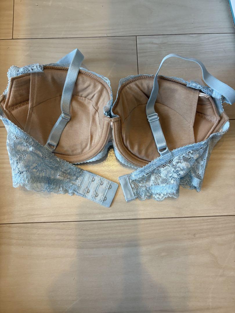 新品未使用】BBランジェリー育乳ブラ/水色C75