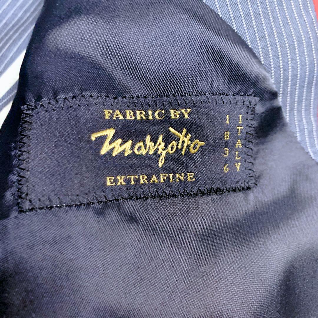 マルゾット セットアップ　3ピース　marzotto スーツ　イタリア生地