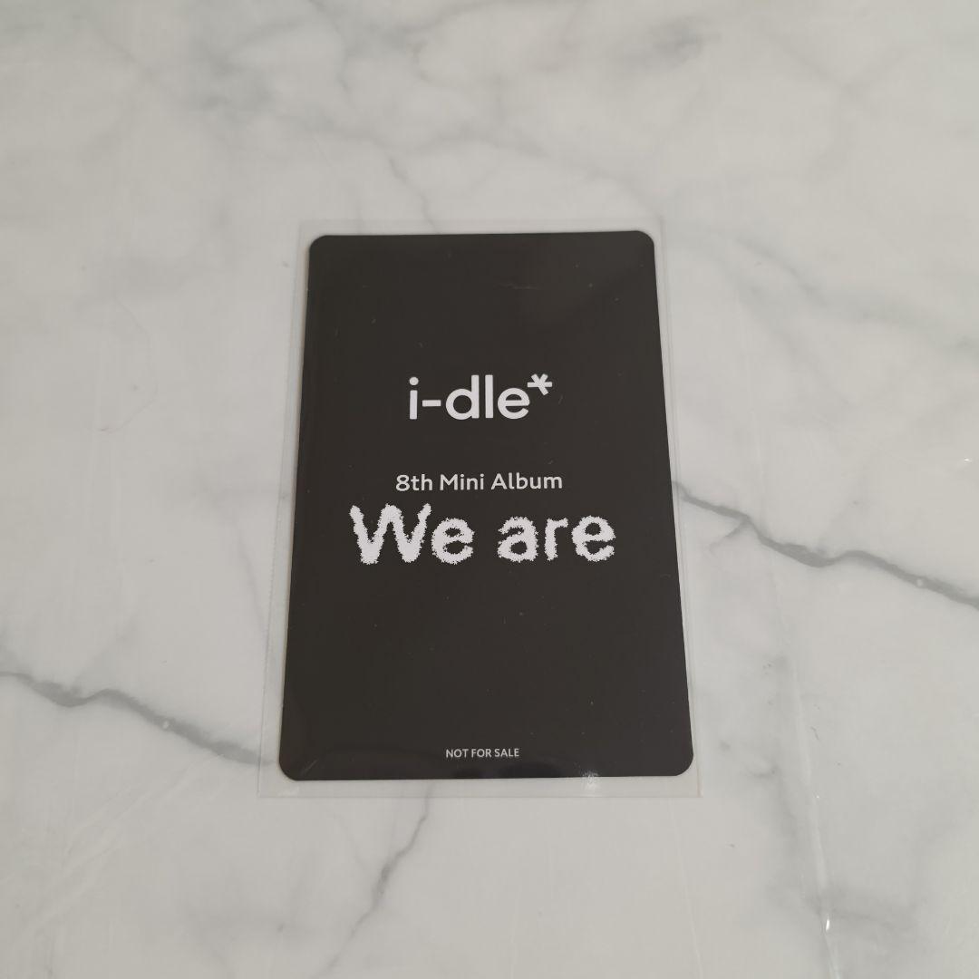 i-dle シュファ　特典　トレカ　ワーナー　we are i-dle シュファ トレカ 特典 ワーナー we are - メルカリ