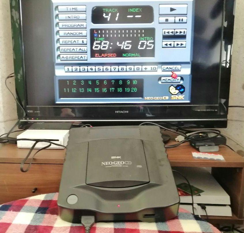 【SNK】ネオジオCD （NEOGEO CD）本体  ジャンク品