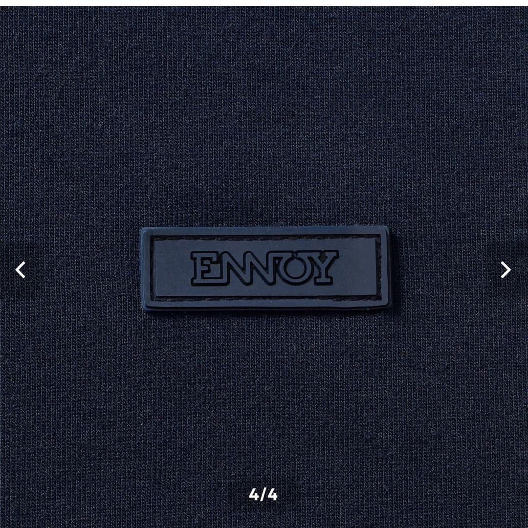 ennoy L/S T-Shirts 2024 裾ロゴ 1枚 Sサイズ ネイビー