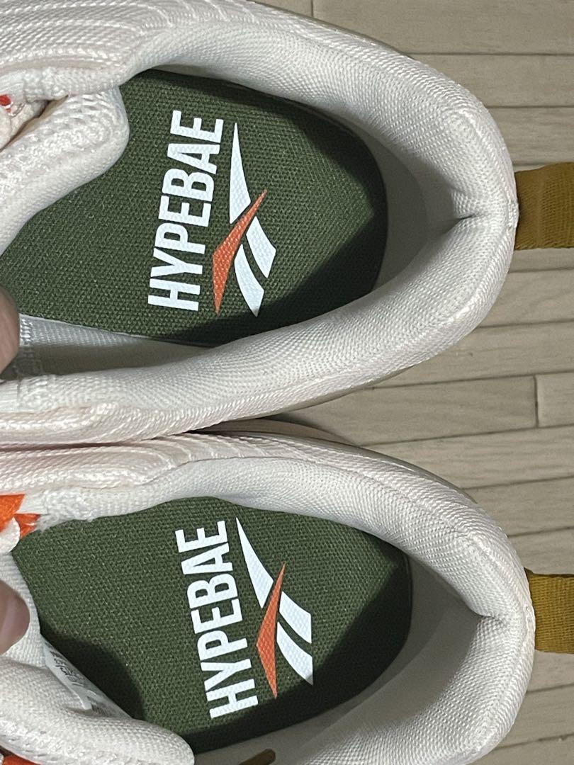 Reebok ホワイト/オレンジ/グリーン シューズ