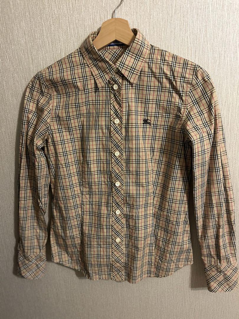 BURBERRY♡ノバチェック長袖シャツ♡美品