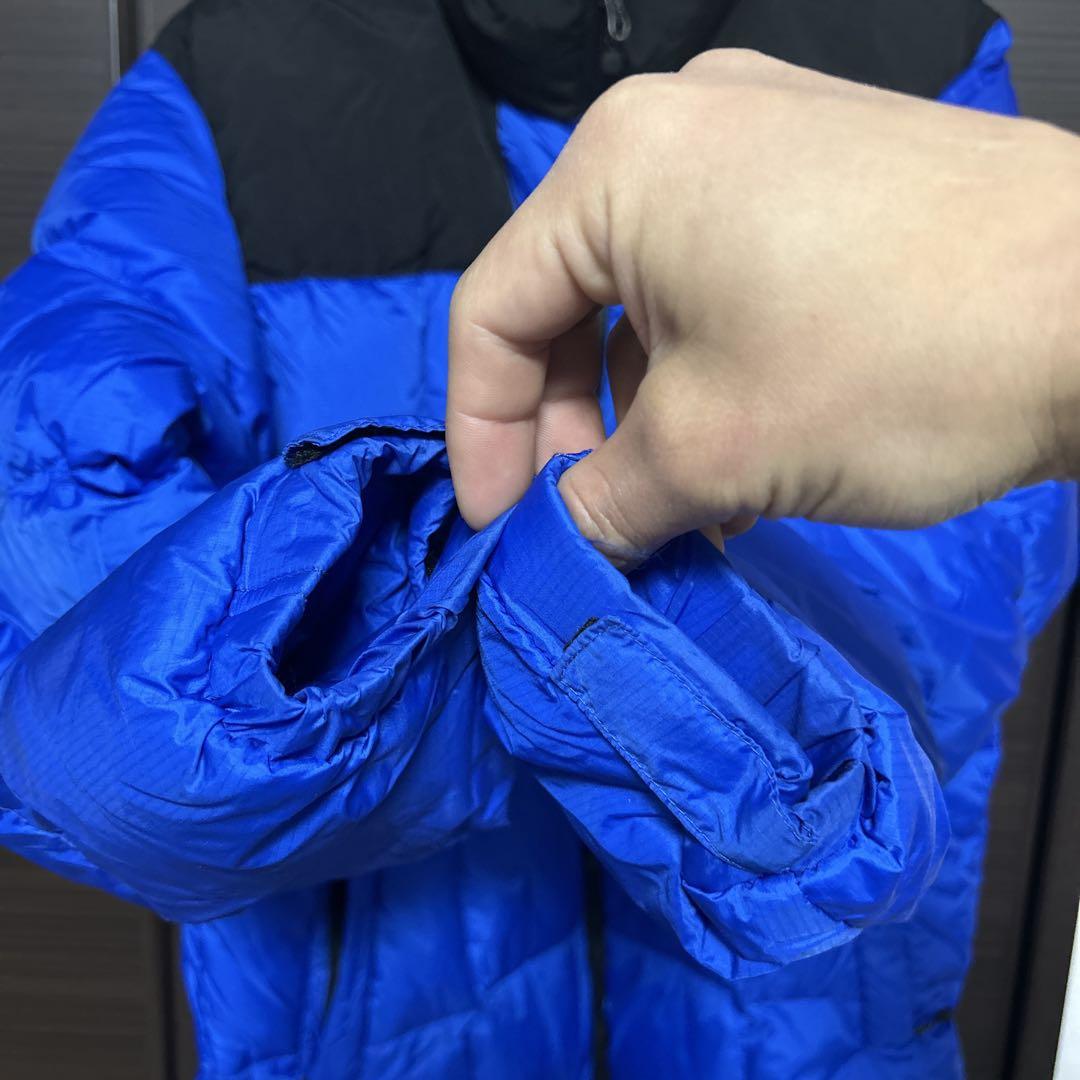 THE NORTH FACE SUMMIT ダウンジャケット 青黒 メンズXL