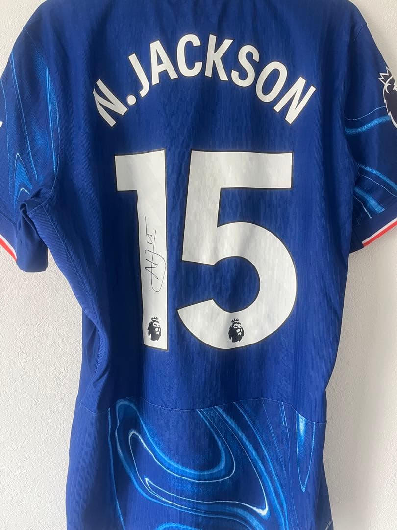ニコラスジャクソン 実使用サイン入りユニフォーム 証明書付き