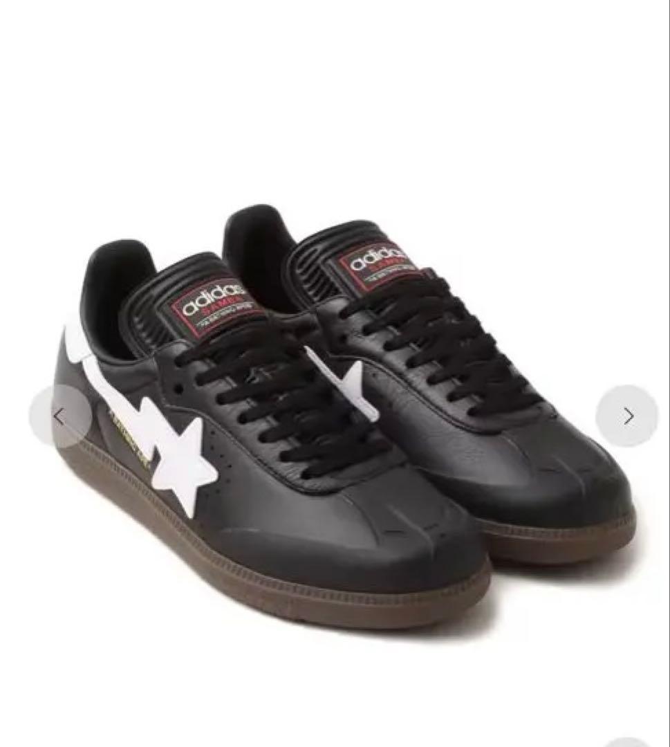 adidas Samba x BAPE ブラック ホワイト スニーカー28cm adidas