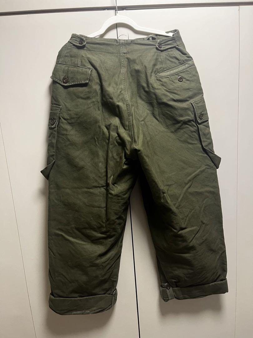 【古着】50～60’s Dutch Military Cargo Pants