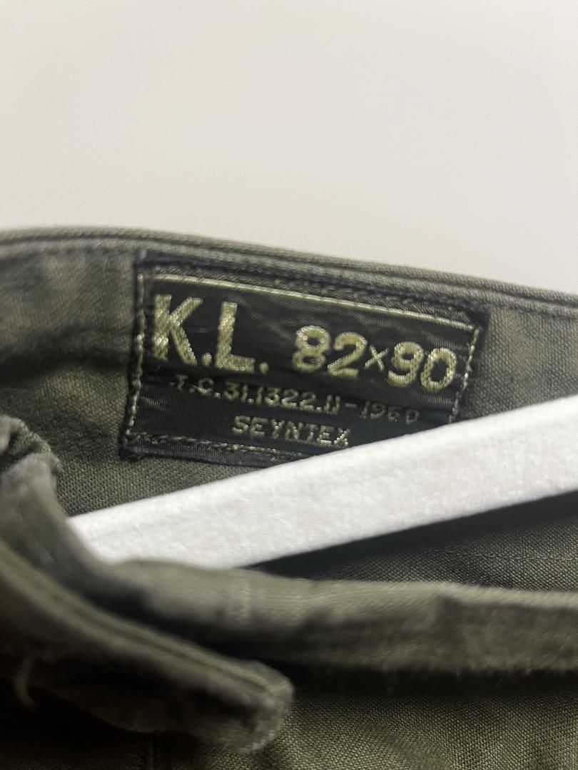 【古着】50～60’s Dutch Military Cargo Pants