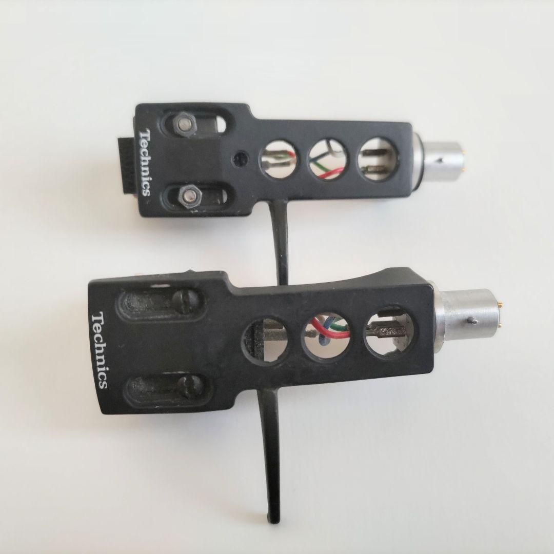Technics ヘッドシェル SHURE M44-7 カートリッジ 2個セット