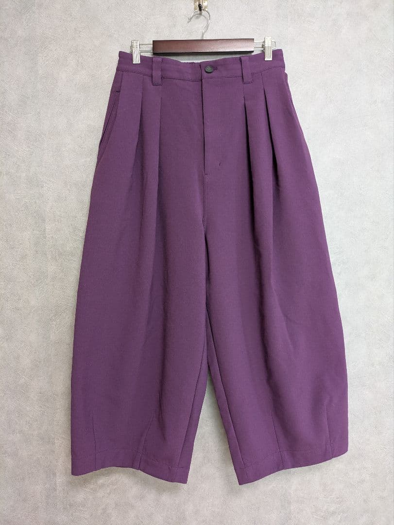 MAISON SPECIAL スポンジッシュ3タックプライムワイドバルーンパンツ MAISON SPECIAL スポンジッシュ3タックプライムワイドバルーンパンツ