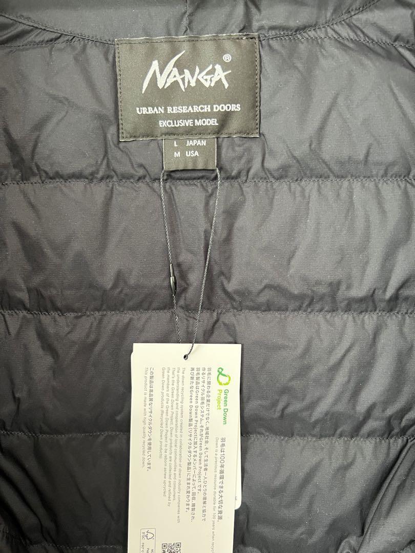 新品 NANGA×URBAN RESARCH DOORSインナーダウンジャケット