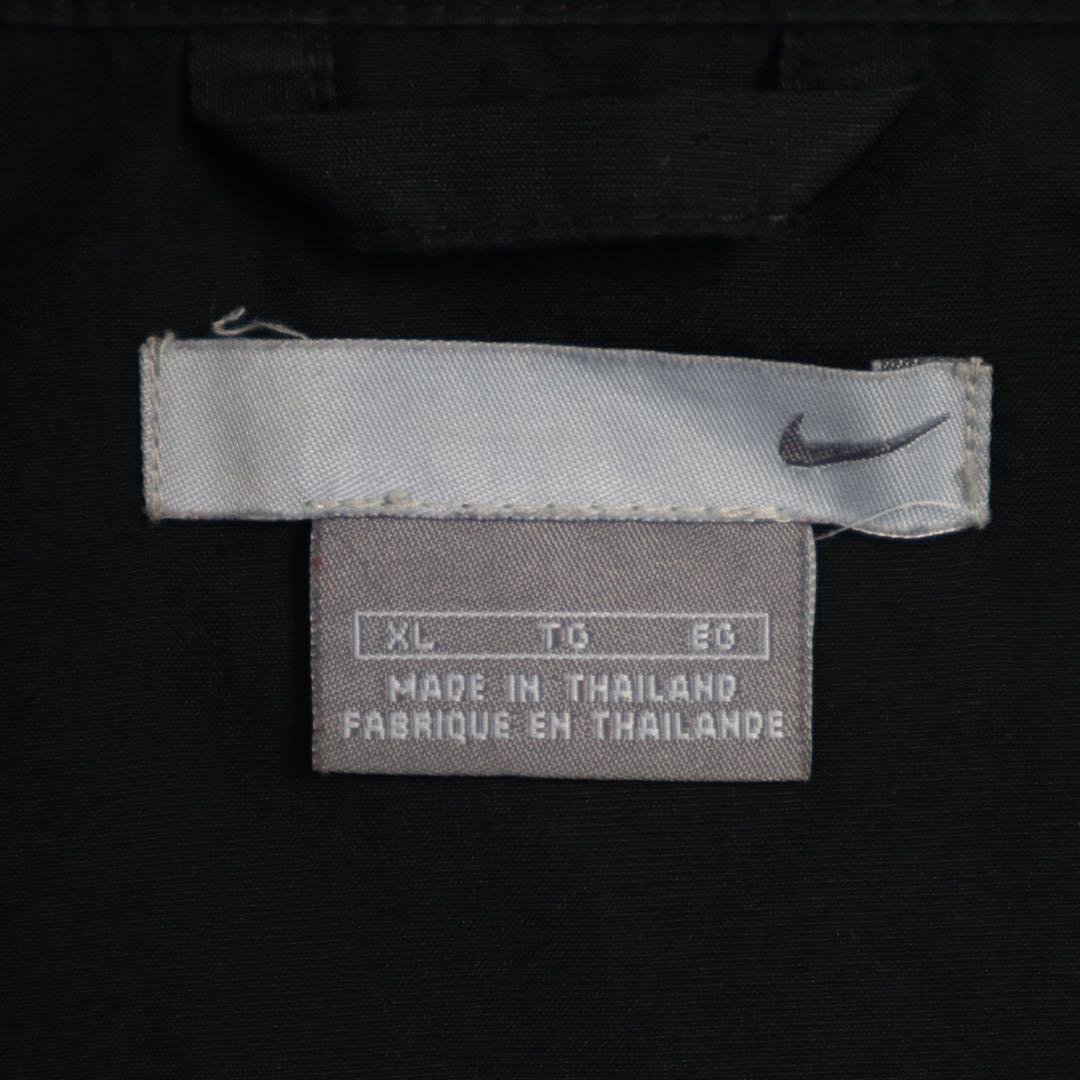 【NIKE】00's ナイキ ナイロンジャケット 裾ドローコード ノームコア