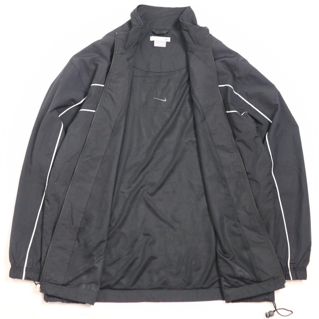 【NIKE】00's ナイキ ナイロンジャケット 裾ドローコード ノームコア