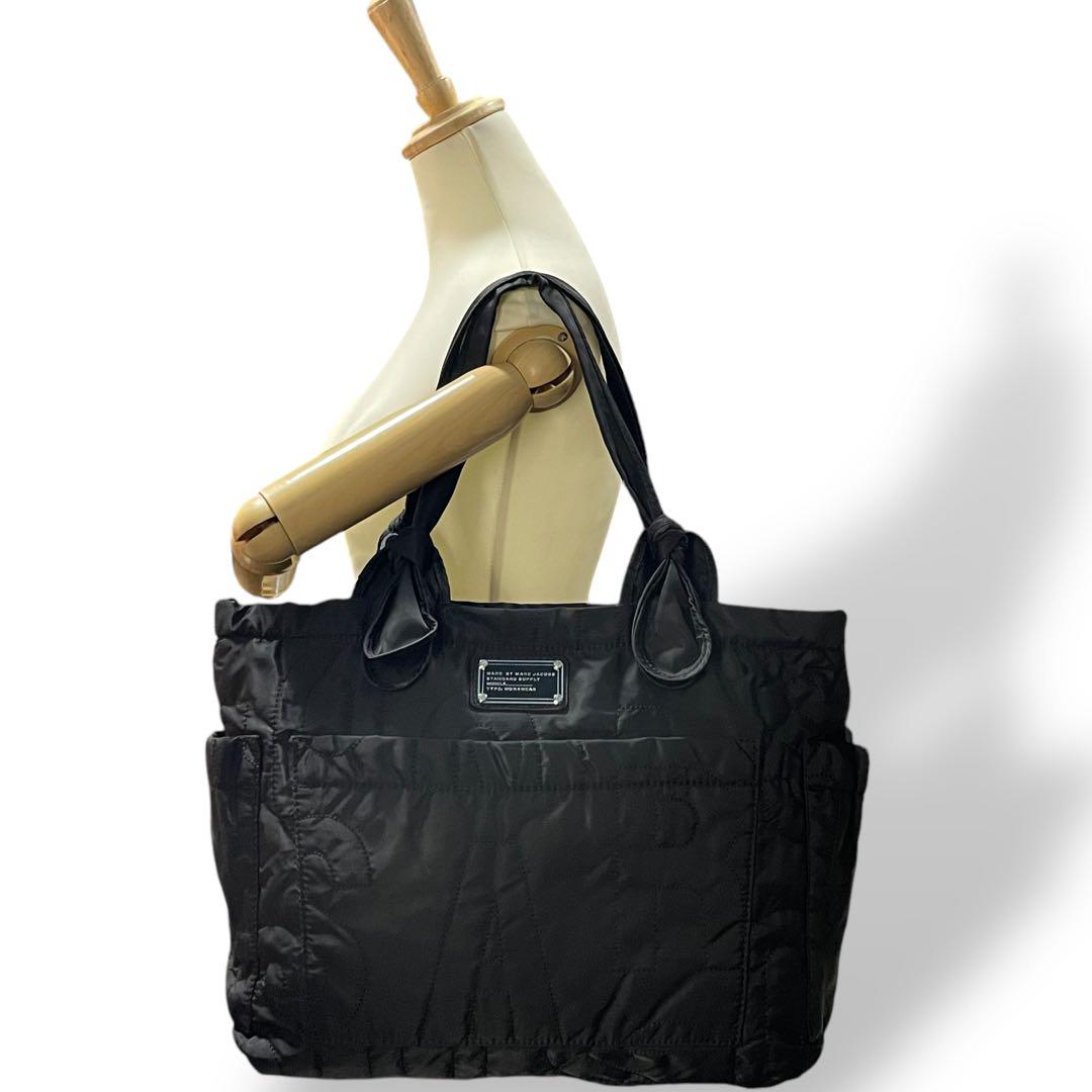 MARC JACOBS ナイロンキルティングトート A4◎ 新品未使用 マークジェイコブス キルティング トートバッグ
