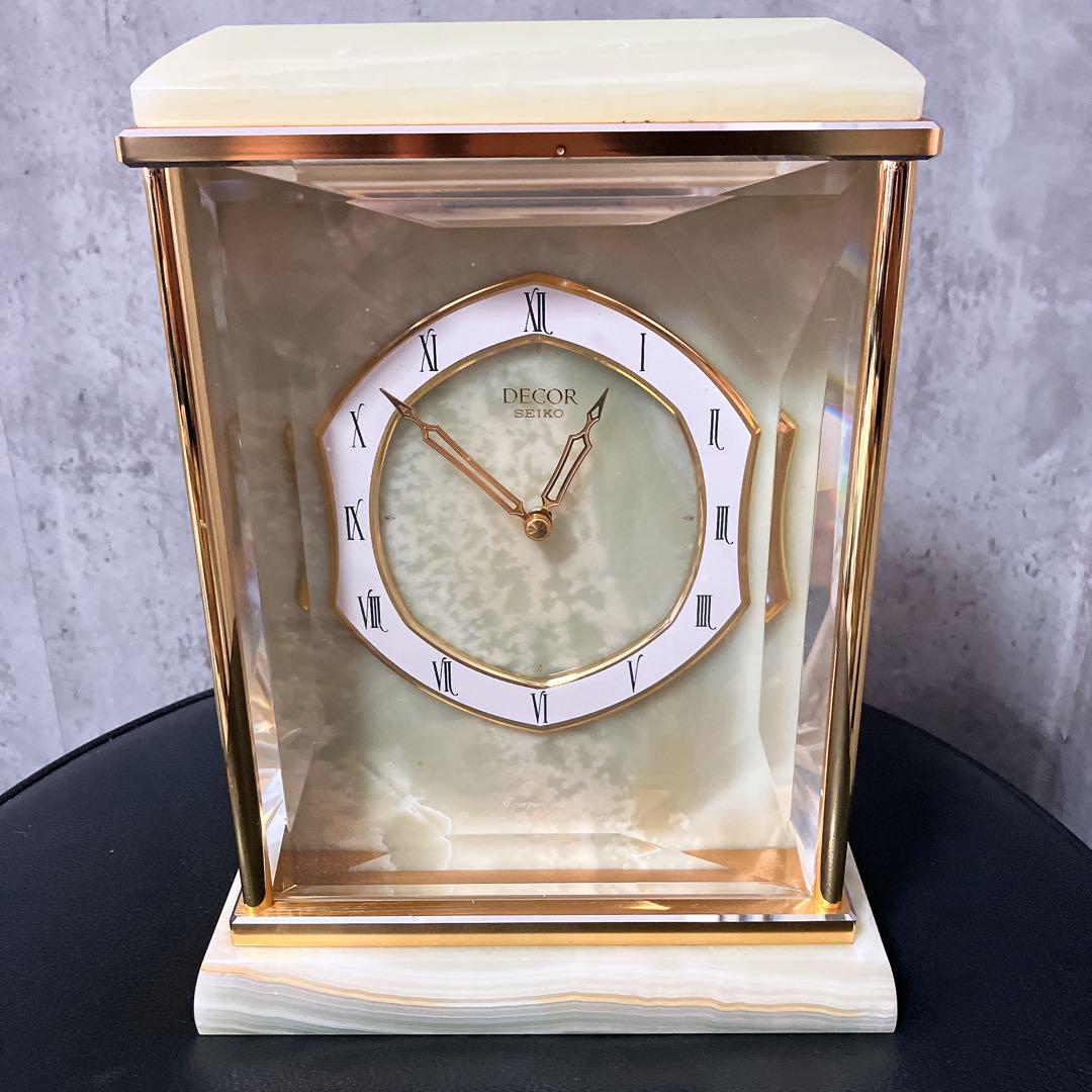 【希少】SEIKO 置き時計 AZ732G DECOR ウエストミンスター