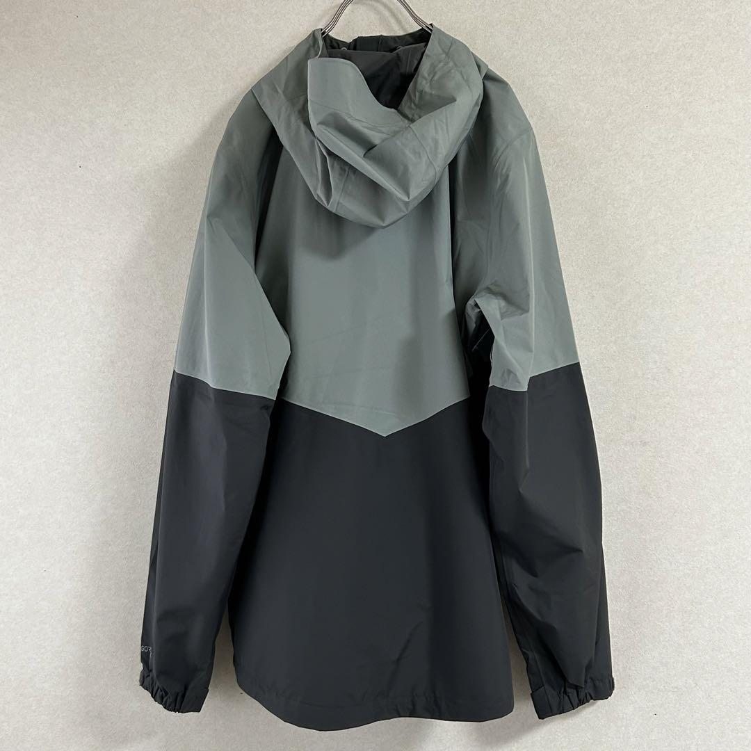 outdoor resea ゴアテックス ジャケット フード付き グレー