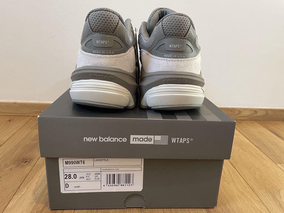 New Balance WTAPS M990WT6 グレー 10US