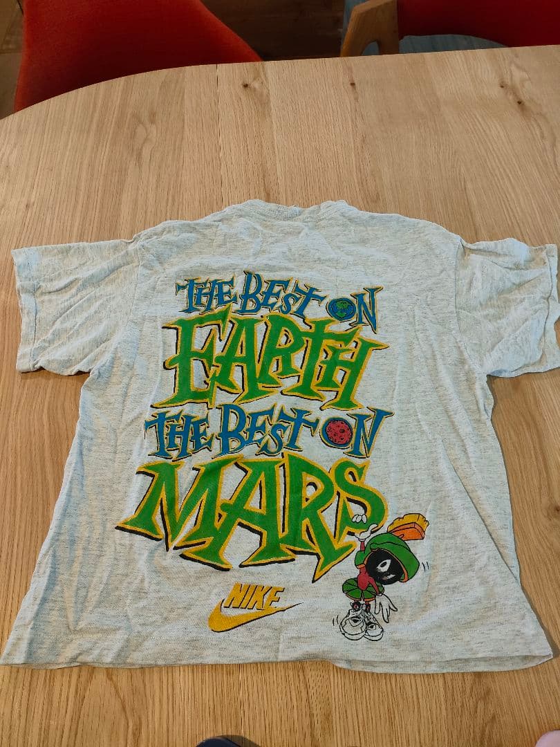 NIKE 90年代 space jam ジョーダン 白　USA製 トップス