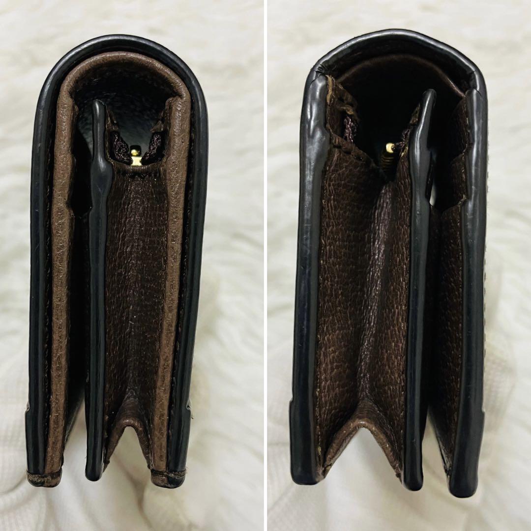 極美品・付属品✨グッチ オフディア 2つ折財布 GGマーモント