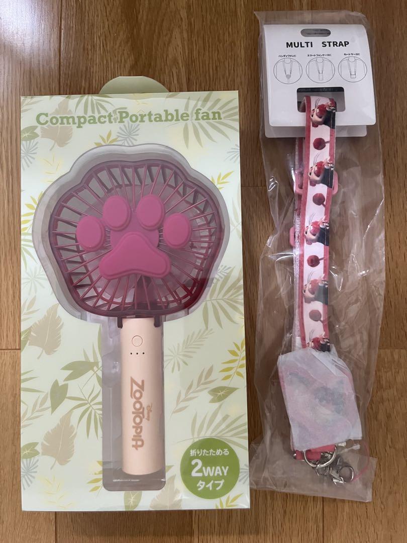 ハンディーファン　ズートピア　ディズニーストア