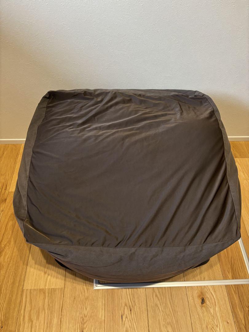 無印良品 / 体にフィットするソファ 大 本体 & 綿帆布カバー ブラウン