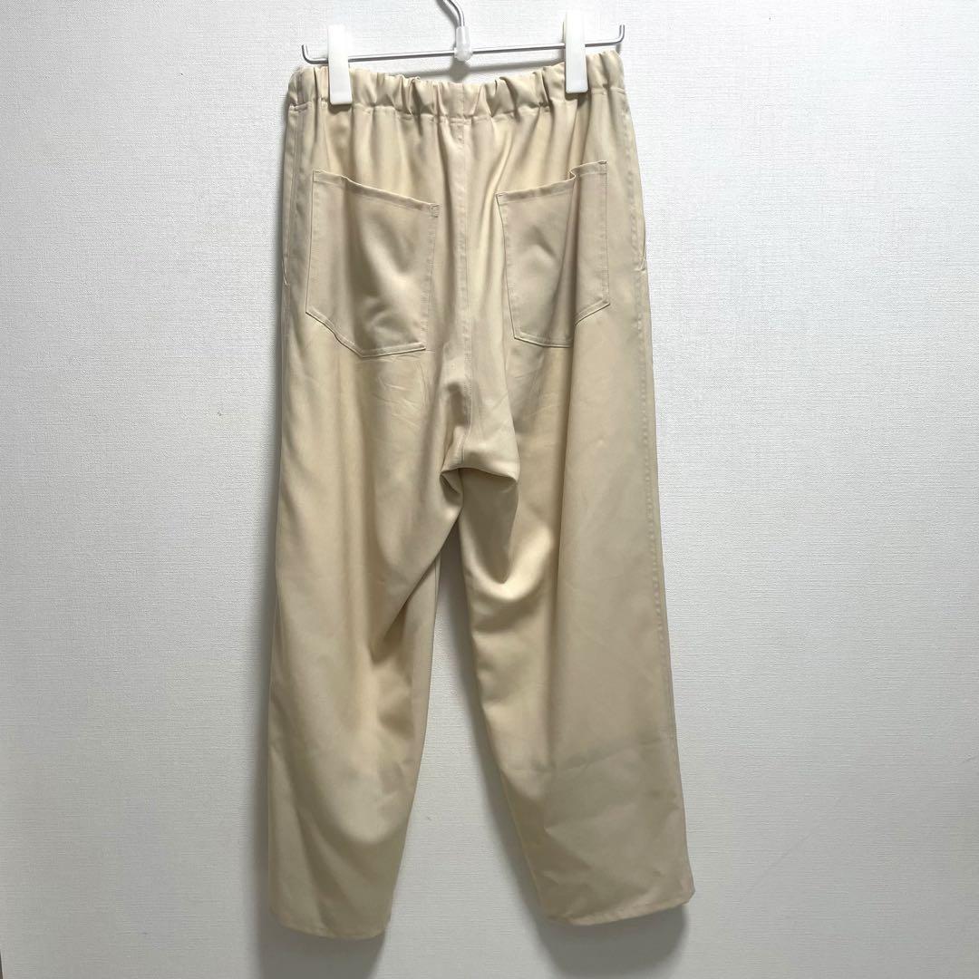美品　YLEVE/イレーヴ ウールトロピカルイージートラウザー