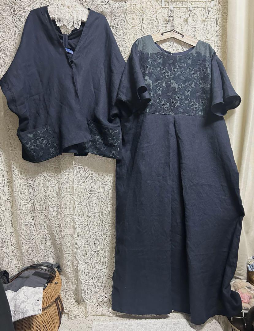 jun jun様 ミナペルホネンハンドメイドワンピース＆ボレロ