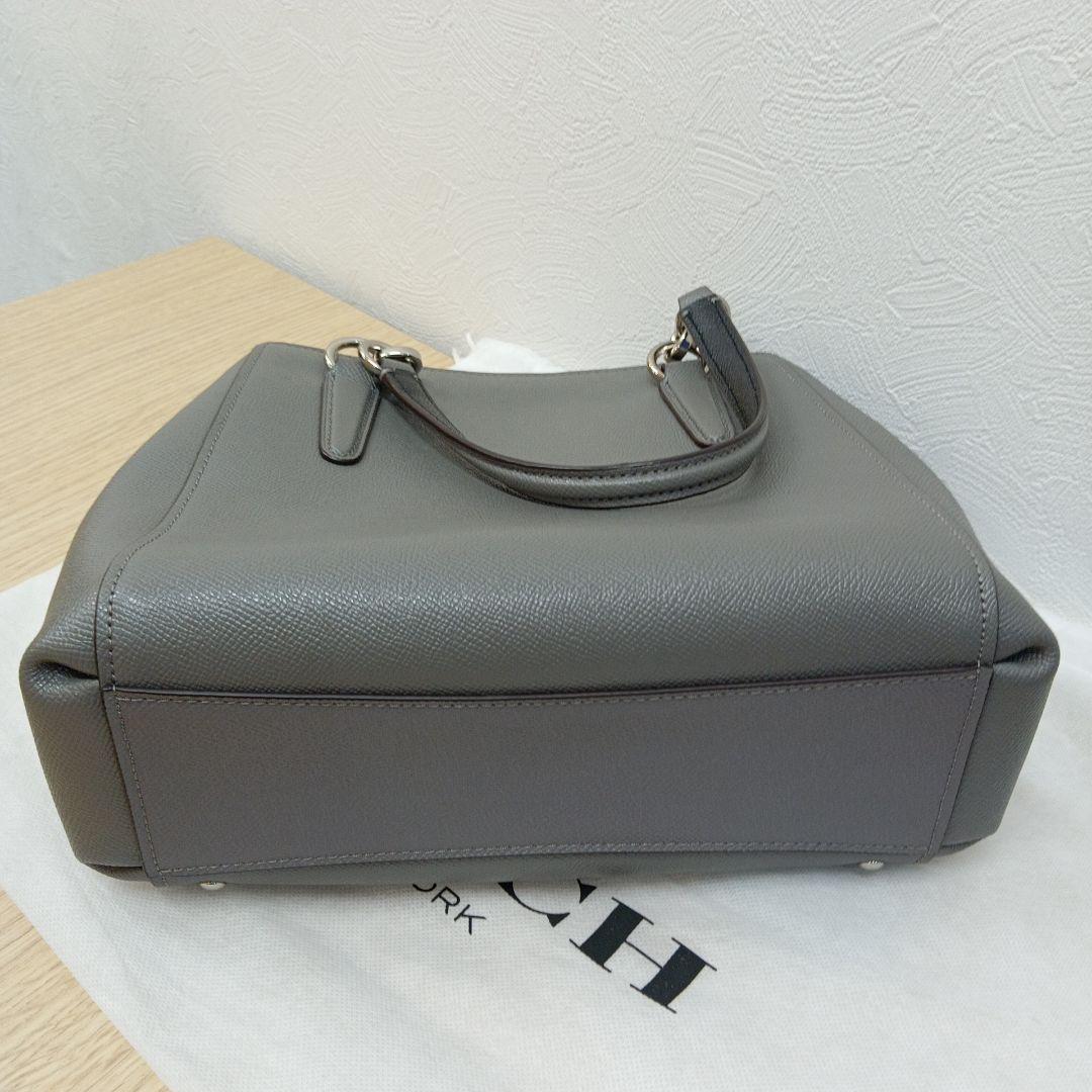 COACH コーチ 2way バッグ ショルダーバッグ スタッズ グレー