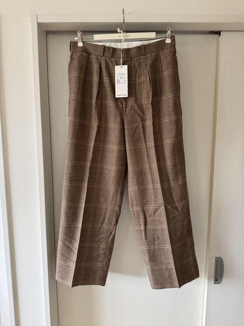 新品入荷 MAATEE&SONS JEFFERY mochabrown サイズ2 パンツ